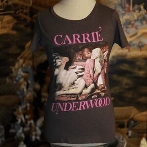 Small Carrie Underwood 2019 Cry Pretty Tour Band Tee